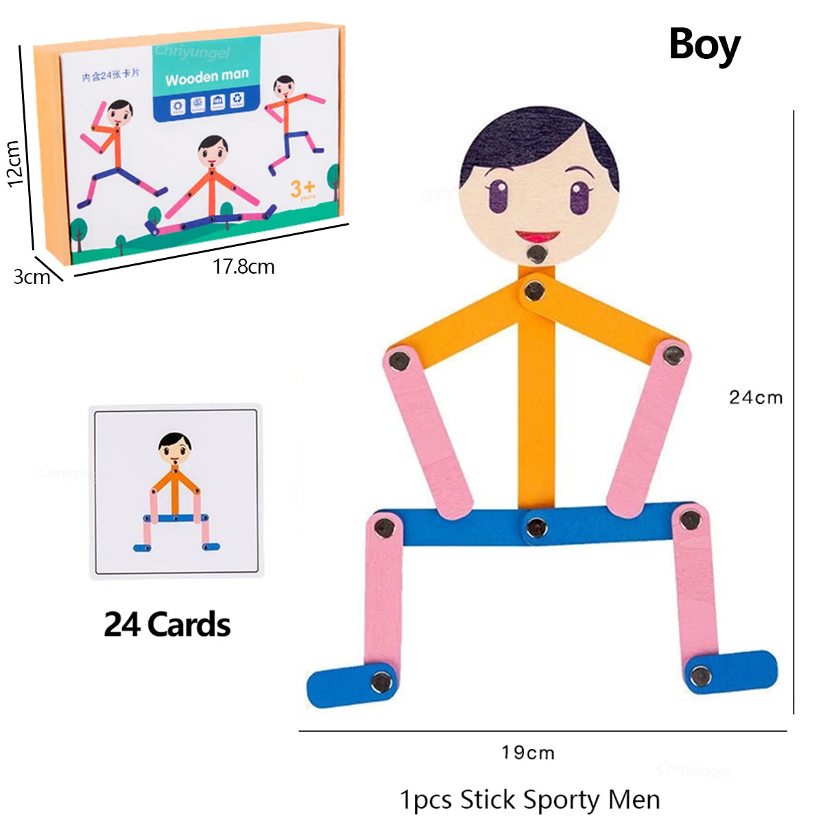 Montessori Wooden Buddy