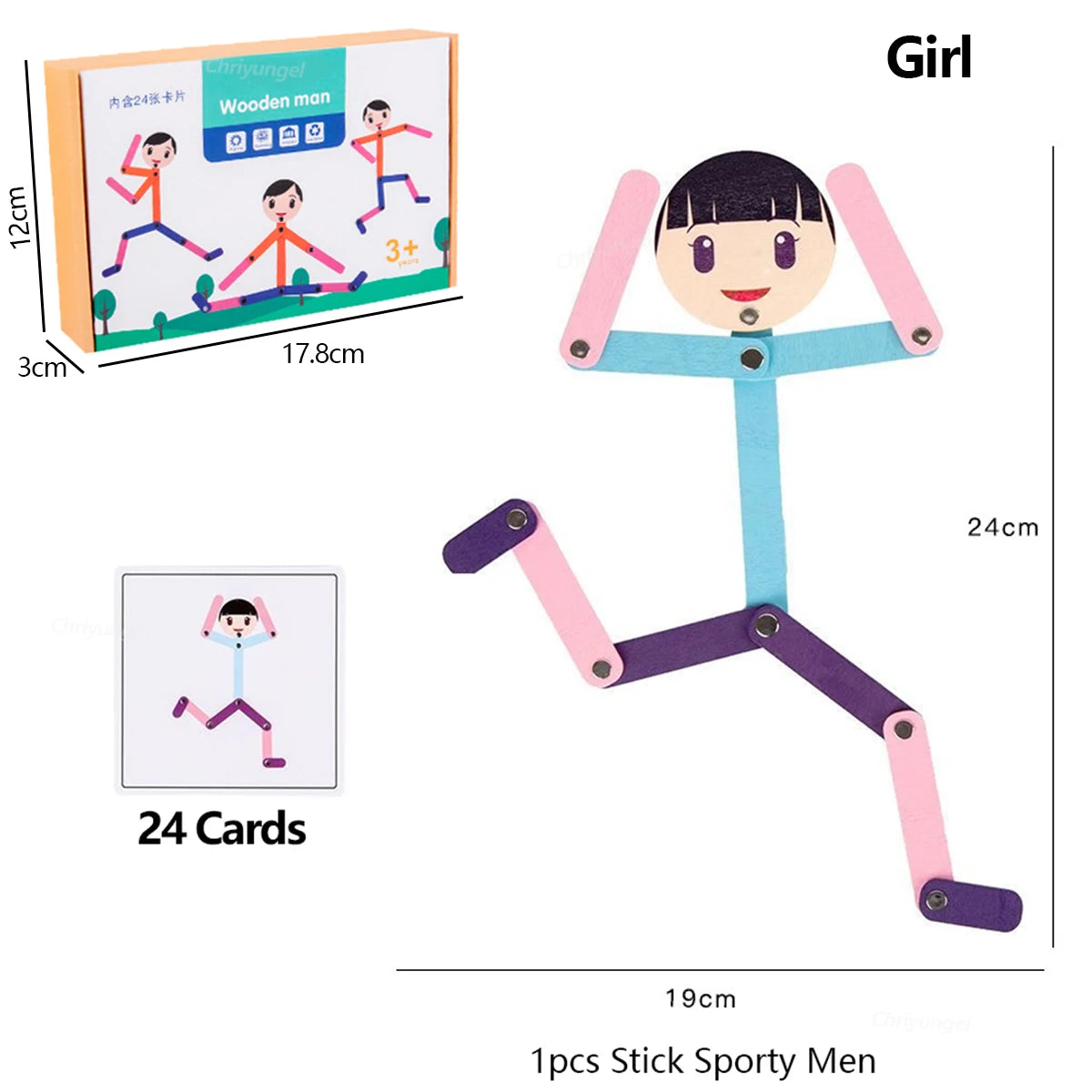 Montessori Wooden Buddy